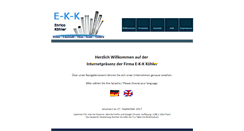 Desktop Screenshot of e-k-k.com